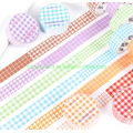 Plaid Basic Style Decoration Paper Tape